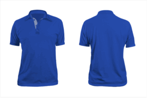 Camiseta Polo Azul Rey en Tela Polux Lafayette Hombre